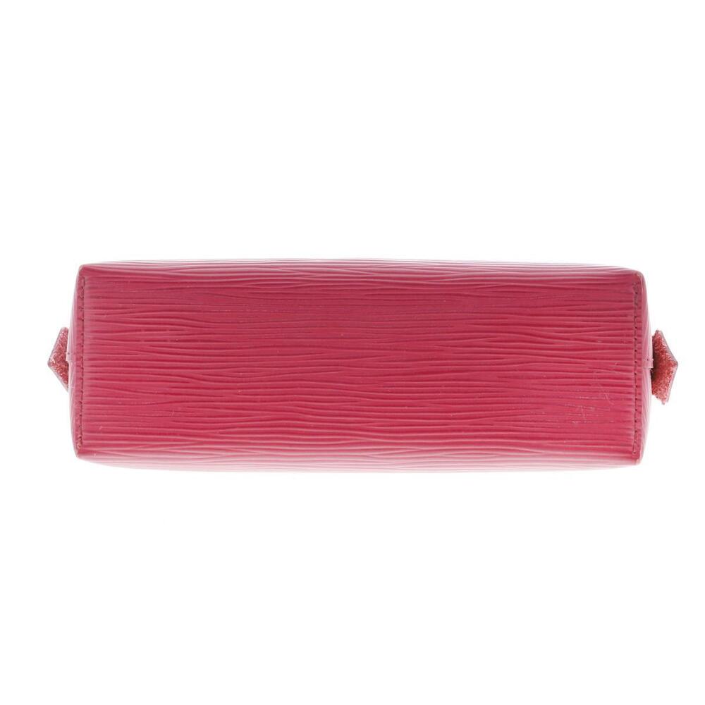 LOUIS VUITTON Cosmetic Bag Shoulder Pouch Clutch Epi Fuchsia Pink - Picture 4 of 9